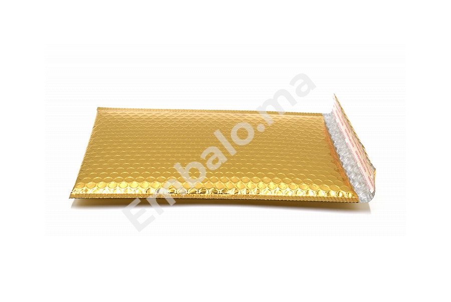 20 Enveloppes Bulles Rose Gold Pour Envoi Postal - Protection Anti-choc