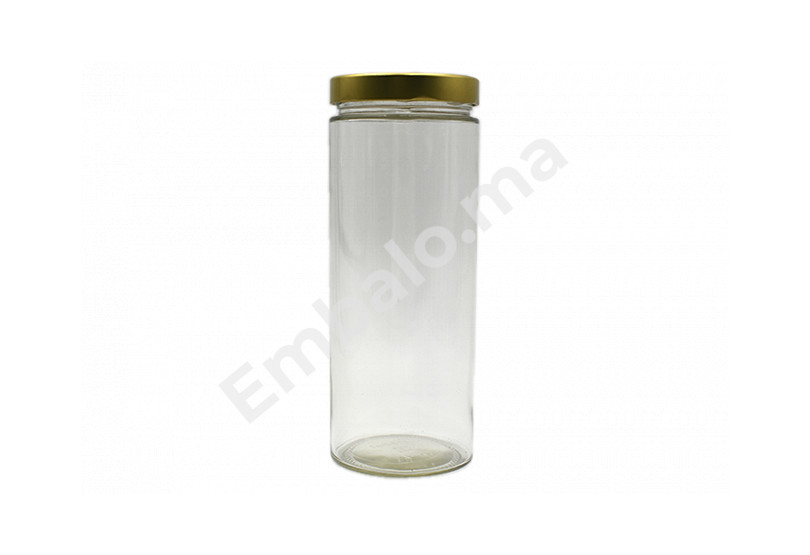 Vase ERGO 1062 ml – Argenté