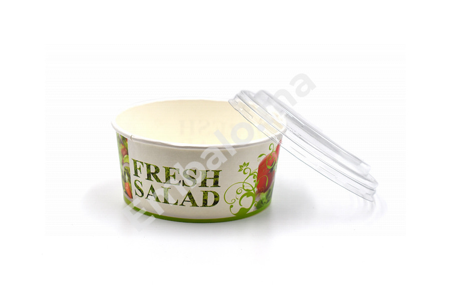 50 Bol a Salade En carton Blanc